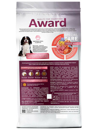 Сухой корм AWARD SPECIAL CARE Sensitive Skin&Coat для взрослых собак всех пород для здоровой кожи и шерсти со свежим лососем