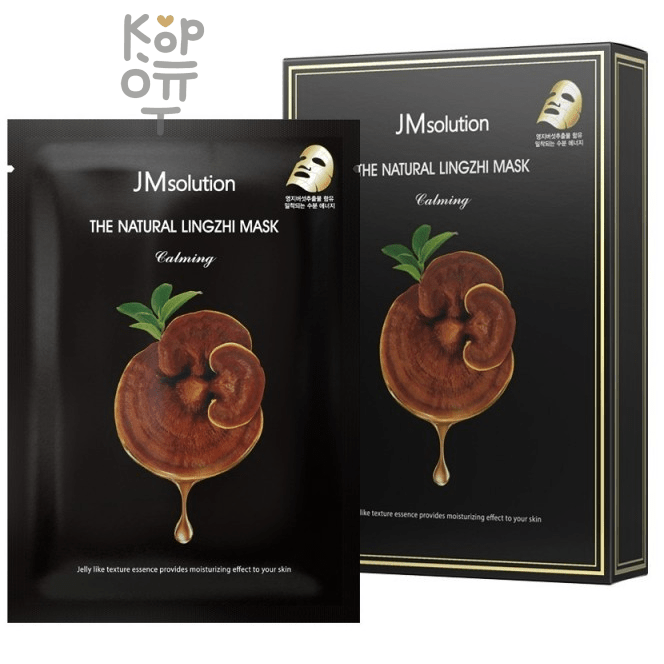 JMSolution The Natural Lingzhi Mask Calming - Успокаивающая тканевая маска Линчжи 30мл.