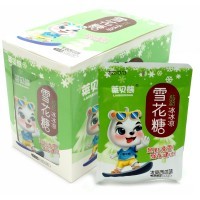 Конфета "Холодок" Laibeiiong Snow Candy Зайчик на сноуборде, со вкусом ледяного Арбуза