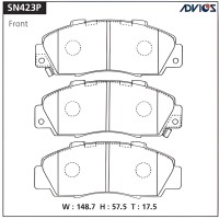 PF-8254/AN358K/D5060M/SN423P ADVICS - Тормозные колодки