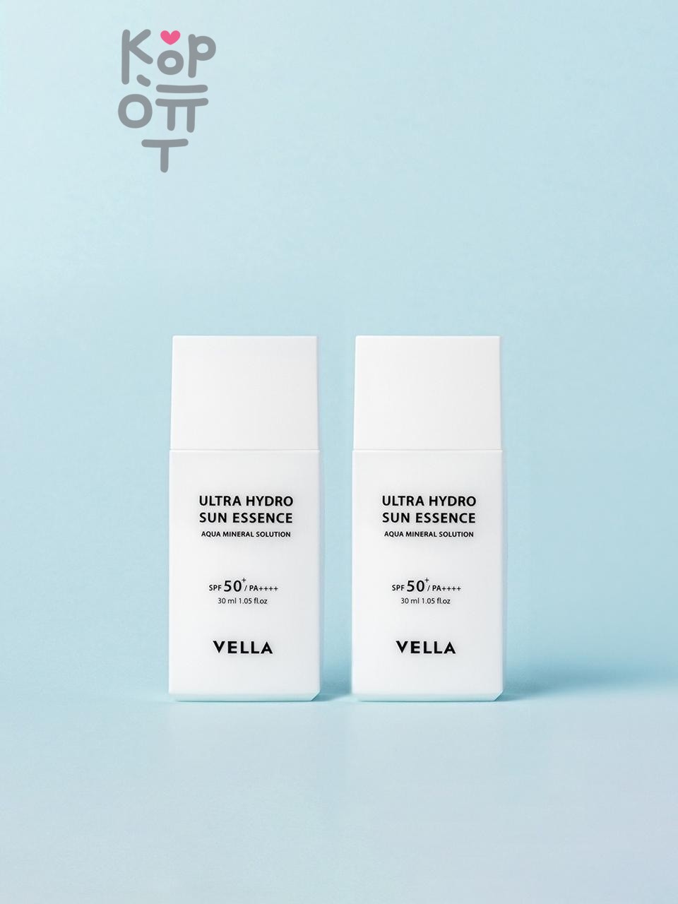 VELLA Ultra Hydro Sun Essence Aqua Mineral Solution SPF 50+PA+++ - Солнцезащитная эссенция SPF 50+PA+++ 30 мл