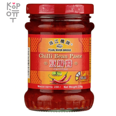 Паста Тобадзян (Chili Bean), Pearl River Bridge, 230гр. &mdash; Корейские товары для всей семьи(КорОпт)
