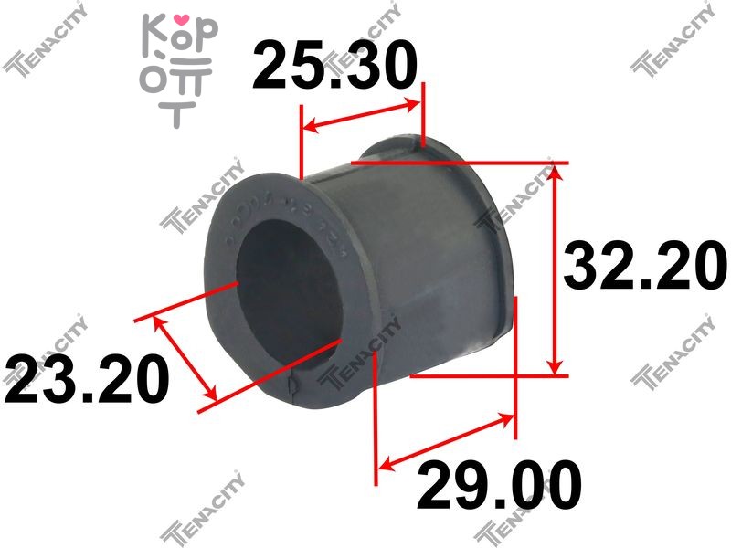 Диск тормозной 43512-37090 / 43512-37091 GR-30289 DYNA XZU3## / 4## / BU / BZU3## 99- передние Аналог