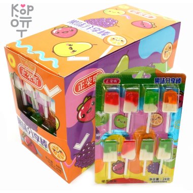 Карамель леденцовая Piggy с взрывным вкусом спелых фруктов — Корейские товары для всей семьи(КорОпт)