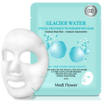 Medi Flower Mask Pack Special Treatment Bouncy Skin Collagen - Маска для лица тканевая увлажняющая с коллагеном 23 мл