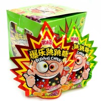 Конфеты Poping Candy Mix Flavor "Танец колы" Шипучка - взрывашка Кола с фруктовым вкусом
