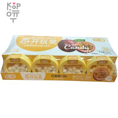 Драже Холодок VC с витамином С и вкусом Маракуйи — Корейские товары для всей семьи(КорОпт)