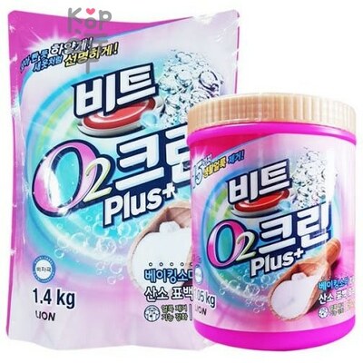 CJ LION Beat O2 Plus+ - Кислородный отбеливатель в порошке, 150 г