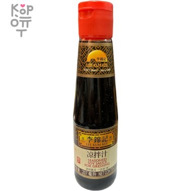 Lee Kum Kee Seasoned Soy Sauce Dressing - Соус соевый премиальный, салатный, 207мл. &mdash; Корейские товары для всей семьи(КорОпт)