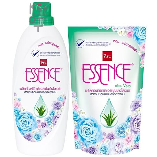 LION Essence Aloe Vera - Гель для стирки суперконцентрат, Алоэ Вера.