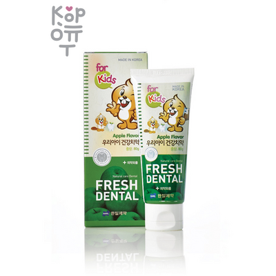 Hanil Fresh Dental Apple - Детская зубная паста с экстрактом яблока 80гр.