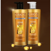 Kerasys Advanced Repair Ampoule Treatment - Восстанавливающий ампульный бальзам с кератином 600мл.