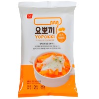 Yopokki Cheese - Рисовые клецки с сырным соусом