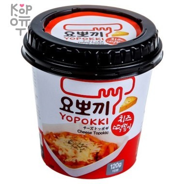 Yopokki Cheese - Рисовые клецки с сырным соусом — Корейские товары для всей семьи(КорОпт)