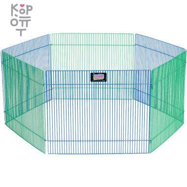 MidWest Critterville - Вольер для грызунов 6 панелей 48х38h см., цветной. — Корейские товары для всей семьи(КорОпт)