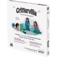 MidWest Critterville - Вольер для грызунов 6 панелей 48х38h см., цветной.