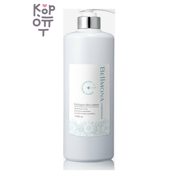 BELLMONA — Collagen Skin Lotion — Коллагеновый тонер-лосьон для лица и тела, 1000 мл