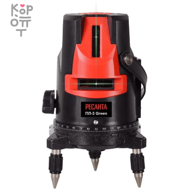 Построитель лазерный ПЛ-3 Green Ресанта. — Корейские товары для всей семьи(КорОпт)