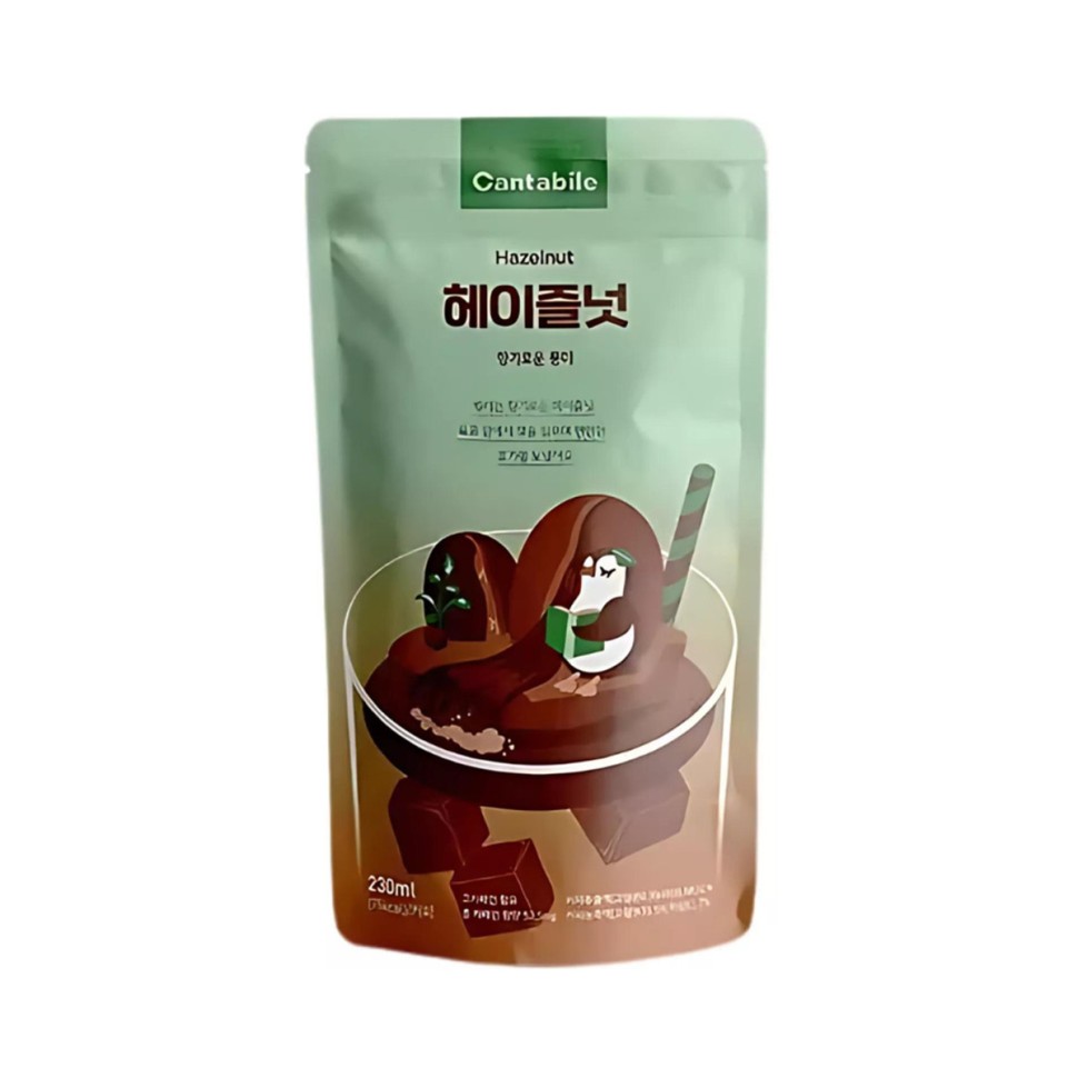 Cantabile Hazelnut Flavour — Напиток Кофе лесной орех, 230 мл