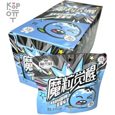 Кислая карамель Sour Acid Candy - Адские ягодки со вкусом Голубики — Корейские товары для всей семьи(КорОпт)