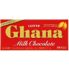 Lotte Ghana Milk Chocolate Bar - Шоколад Гана молочный 70гр.*40шт. в Коробке, купить с доставкой на дом фото 1 &mdash; Корейские товары для всей семьи(КорОпт)