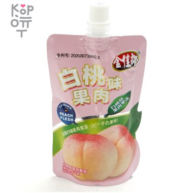 Желе фруктовое Quilong со вкусом Персика &mdash; Корейские товары для всей семьи(КорОпт)