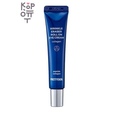 PrettySkin Wrinkle Eraser Roll On Eye Cream Gold Snail - Крем-роллер для век с золотом и муцином улитки, 30 мл