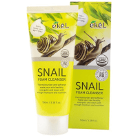 Ekel Snail Foam Cleanser - Пенка для умывания с муцином улитки 100 мл