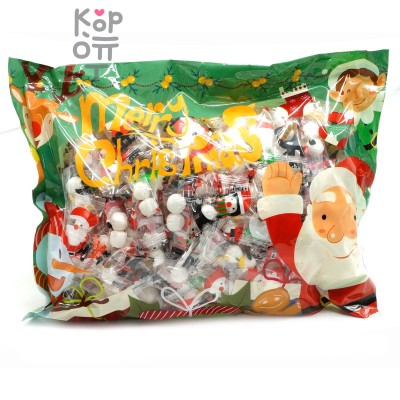 Карамель Новогодняя Merry Christmas Снеговики, 500гр.