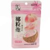 Напиток Кокосовый Coconut Drink Желе с кусочками фруктов и вкусом белого Персика, 65гр., купить с доставкой на дом фото 2 &mdash; Корейские товары для всей семьи(КорОпт)