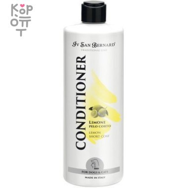 ISB Traditional Line Lemon Кондиционер для короткой шерсти 500 мл — Корейские товары для всей семьи(КорОпт)