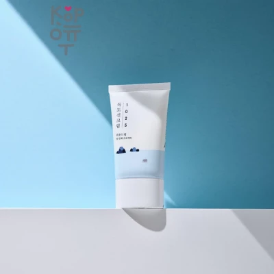 Round Lab 1025 Dokdo Sunscreen SPF50+ PA++++ - Солнцезащитный крем для проблемной кожи с Морской Водой 50мл.