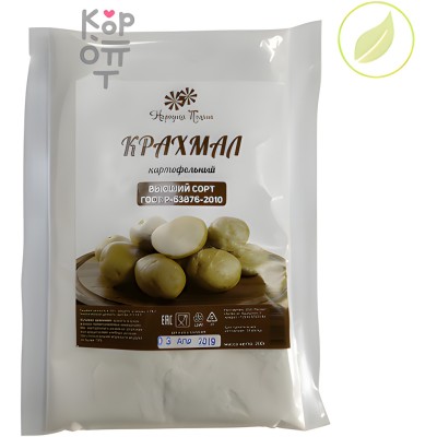 Народная Поляна Крахмал картофельный, 400 г — Коробка 15 штук
