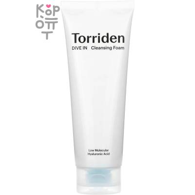 Torriden Dive In Low Molecular Hyaluronic Acid Cleansing Foam - Пенка для умывания с Гиалуроновой Кислотой 150мл.