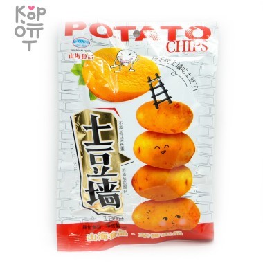 Чипсы Shanhai Foods Potato chips, 20гр. &mdash; Корейские товары для всей семьи(КорОпт)