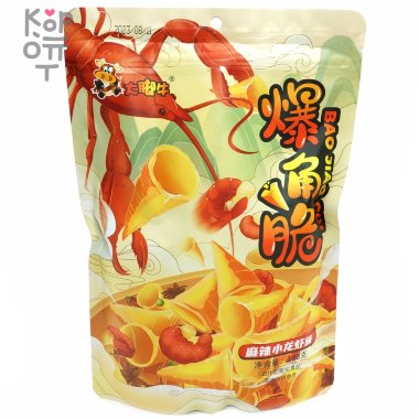 Чипсы Bao Снежная корова с пряным вкусом Раков", 188гр. &mdash; Корейские товары для всей семьи(КорОпт)