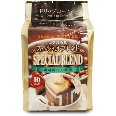 Seiko Coffee Special Blend Drip Bag Coffee — Молотый кофе 7гр., Коробка 10шт.