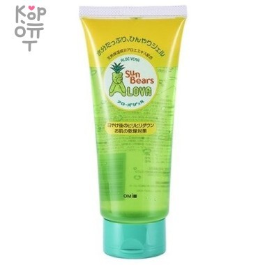 OMI BROTHER Sun Bears Освежающий и увлажняющий гель после загара с экстрактом Алоэ вера 200г. — Корейские товары для всей семьи(КорОпт)