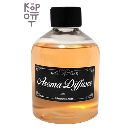 Sandokkaebi Aroma Diffuser Refillable - Сменный флакон для жидкого освежителя воздуха, 200 мл