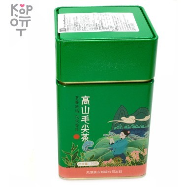 Чай Tiantan Tea - Зеленый чай Высокогорный Маоцзянь (Маоцзень), 50гр. — Корейские товары для всей семьи(КорОпт)