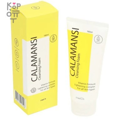 Med B Calamansi Cleansing Foam 180ml— Пенка для умывания с экстрактом Каламанси 180мл. &mdash; Корейские товары для всей семьи(КорОпт)
