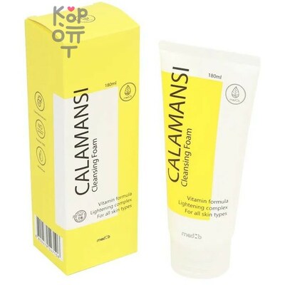 Med B Calamansi Cleansing Foam - Пенка для умывания с экстрактом каламанси, 180 мл