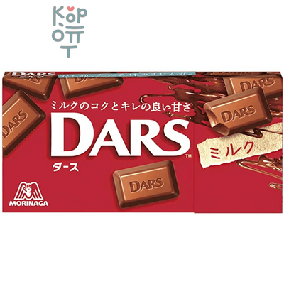 Morinaga DARS Milk Шоколад молочный, 42 г