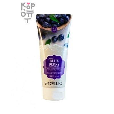 CELLIO G70 FRUIT BLUEBERRY FOAM CLEANSING, Dr., 10 120 — Пенка, для лица с экстрактом голубики, 100 г