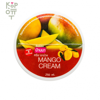 Banna Mango Cream - Крем для тела Манго, 250 мл
