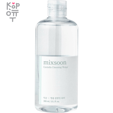 mixsoon Centella Cleansing Water - Очищающая вода с экстрактом Центеллы  300мл.  — Корейские товары для всей семьи(КорОпт)