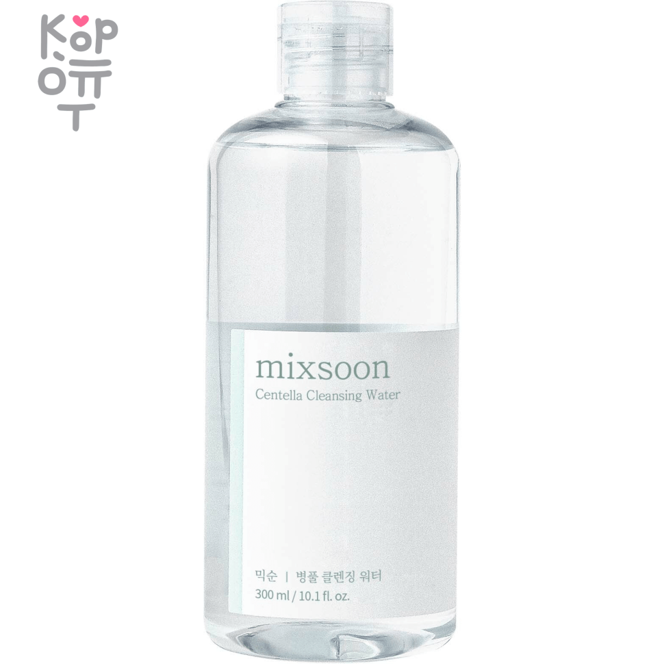 mixsoon Centella Cleansing Water - Очищающая вода с экстрактом Центеллы  300мл. , купить с доставкой на дом фото 1 — Корейские товары для всей семьи(КорОпт)