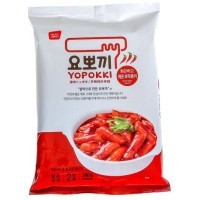 Yopokki Hot and Spicy Toppoki - Рисовые клецки с острым пряным соусом.