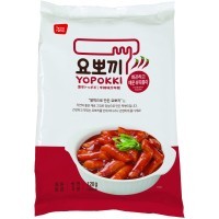 Yopokki Hot and Spicy Toppoki - Рисовые клецки с острым пряным соусом.