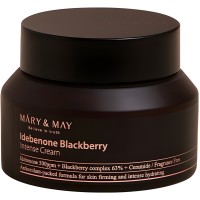 Mary&May Idebenone Blackberry Intense Cream - Крем с идебеноном и экстрактом ежевики, 70мл.
